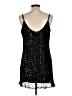 Forever 21 100% Polyester Stars Black Cocktail Dress Size L - photo 2