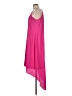 Old Navy 100% Polyester Solid Pink Casual Dress Size L - photo 5