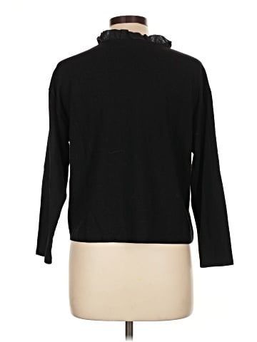 Zara W&B Collection Long Sleeve Top (view 2)