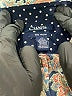 Chaps 100% Cotton Paisley Blue Long Sleeve Blouse Size L - photo 7