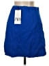 Zara Solid Blue Casual Skirt Size XS - photo 2