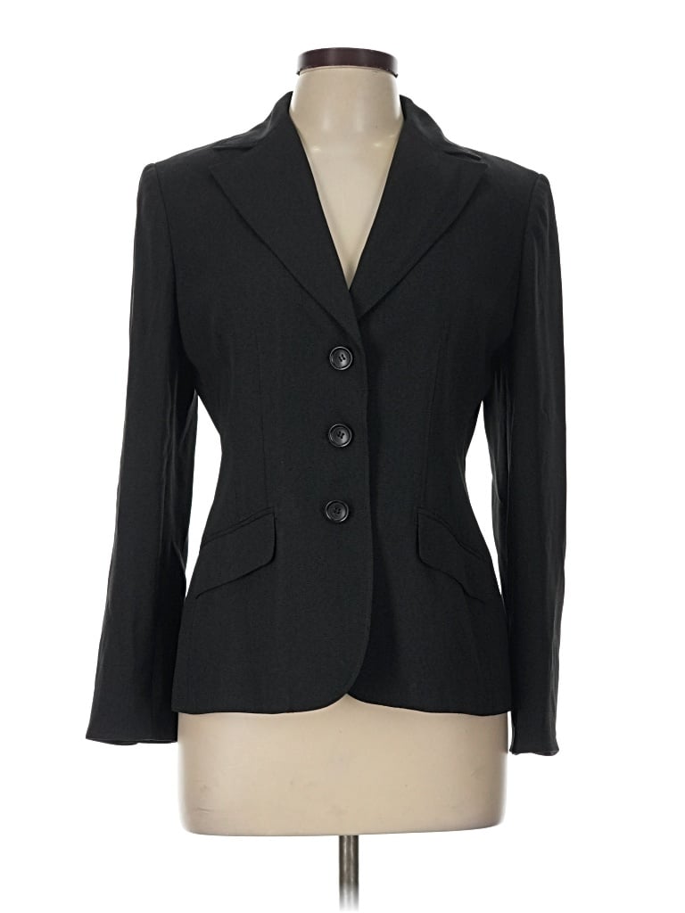 Pre-owned Ann Taylor Blazer Jacket In Black