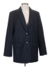 Everlane Stripes Blue Wool Blazer Size 4 - photo 1