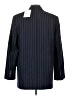 Everlane Stripes Blue Wool Blazer Size 4 - photo 2