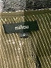 Millau 100% Polyester Metallic Silver Short Sleeve Top Size S - photo 7
