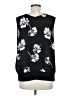 CAbi 100% Polyester Black Sleeveless Blouse Size M - photo 2