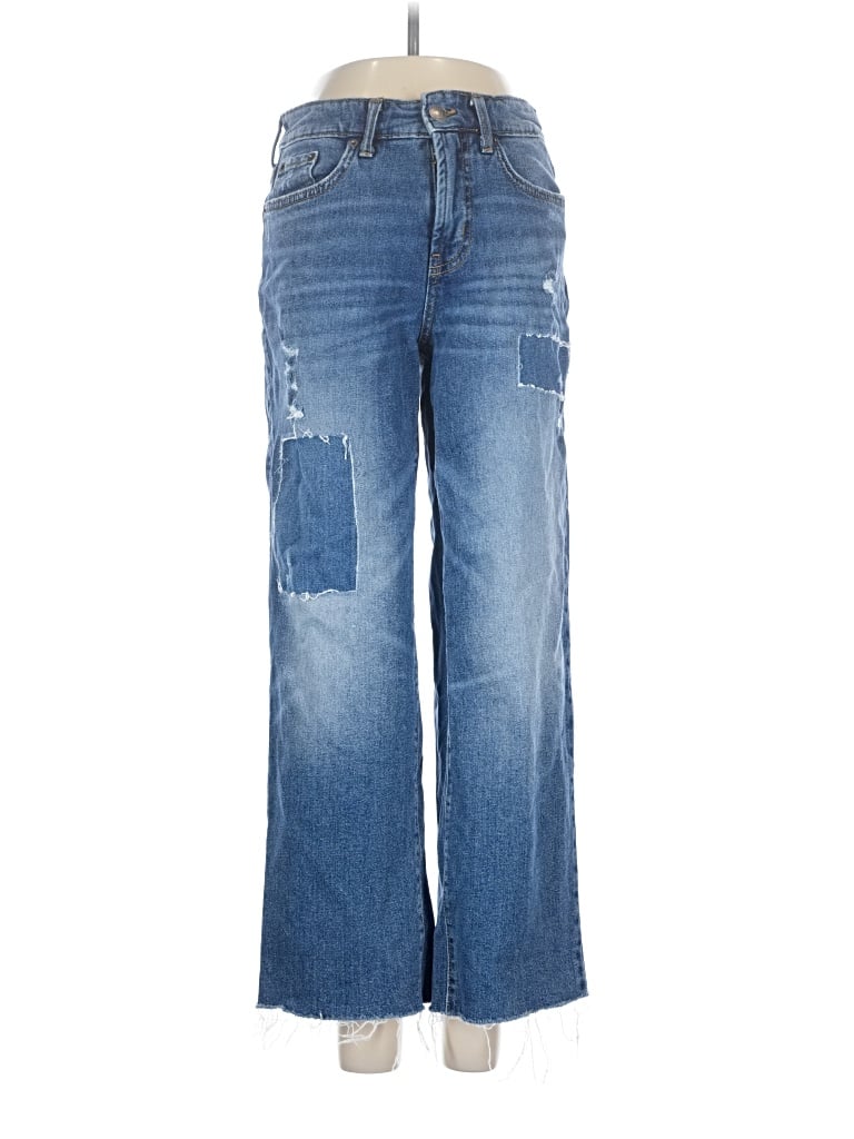 Pre-owned Free Assembly Jeans In Blue