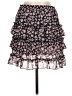 Vero Moda Floral Black Casual Skirt Size M - photo 2
