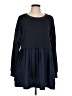 Unbranded Solid Blue Casual Dress Size L - photo 1