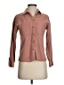 Madewell Brown Long Sleeve Button-Down Shirt Size XXS - photo 1
