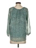 West Kei 100% Polyester Green 3/4 Sleeve Blouse Size S - photo 2