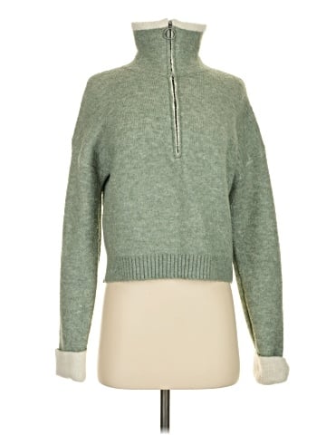 Happily Grey Turtleneck Sweater (view 1)