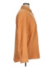 Unbranded Solid Brown Orange Long Sleeve Button-Down Shirt Size XL - photo 4