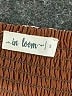 In Loom Paisley Brown Casual Dress Size S - photo 7