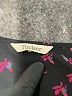 Tucker 100% Silk Black 3/4 Sleeve Silk Top Size S - photo 7