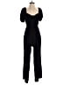 Blush Solid Black Jumpsuit Size M - photo 1