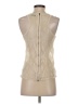 Sparkle & Fade 100% Polyester Ivory Sleeveless Top Size XS - photo 2