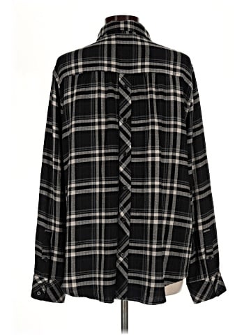 Cosmic Blue Love Long Sleeve Blouse (view 2)