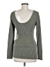 Hello Miz Green Long Sleeve Top Size Med Maternity - photo 2