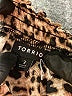 Torrid 100% Polyester Animal Print Brown Long Sleeve Blouse Size 3X Plus (3) - photo 7