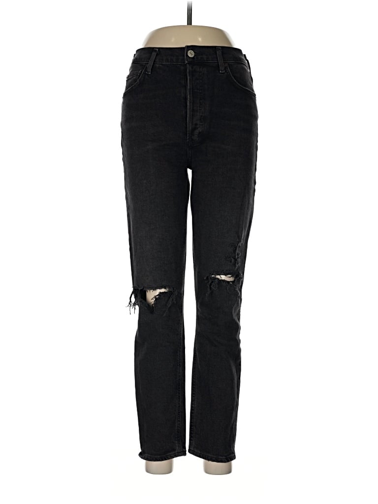 Pre-owned Agolde Jeans In Black