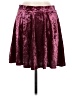 ModCloth Solid Burgundy Casual Skirt Size M - photo 2