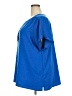 J.Jill 100% Polyester Blue Short Sleeve Blouse Size 4X - photo 5