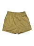 Shein 100% Polyester Graphic Yellow Khaki Shorts Size S - photo 2