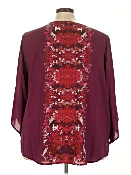 Maggie Barnes for Catherines 3/4 Sleeve Blouse (view 2)