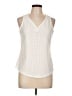 Shein Ivory Sleeveless Blouse Size L - photo 1