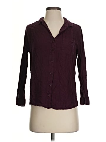 Velvet Heart 3/4 Sleeve Button-Down Shirt (view 1)