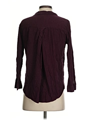 Velvet Heart 3/4 Sleeve Button-Down Shirt (view 2)