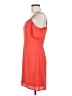 Express 100% Polyester Solid Orange Casual Dress Size 6 - photo 5