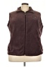 Columbia 100% Polyester Burgundy Vest Size 3X - photo 1