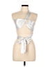 Princess Polly Silver Sleeveless Top Size 12 - photo 1