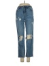 Hidden Jeans Hearts Blue Jeans Size 24 waist - photo 1