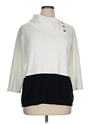 Investments 3/4 Sleeve Top (view 1)