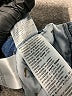 Levi's Chevron-herringbone Blue Jeans Size 18 - photo 5