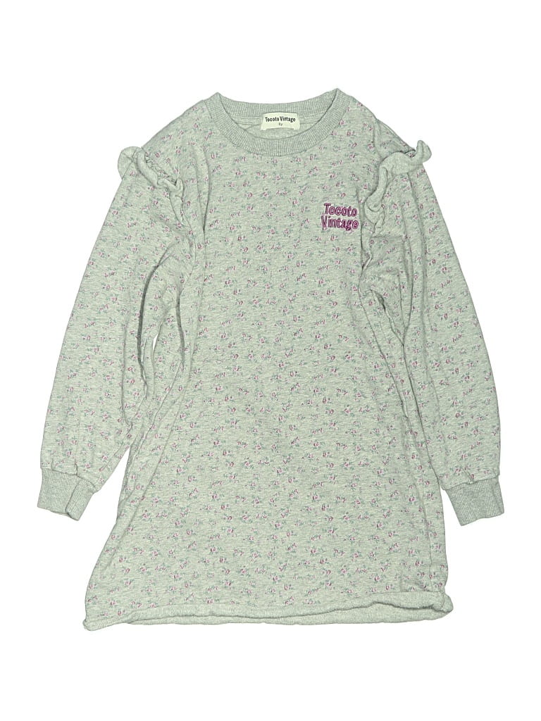 Pre-owned Tocoto Vintage Kids' Long Sleeve T-shirt In Green