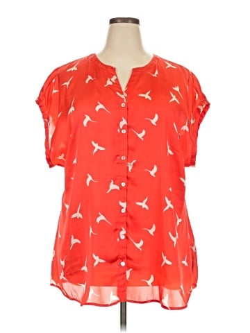 Daniel Rainn Short Sleeve Blouse (view 1)
