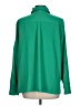 1901 100% Polyester Solid Green Long Sleeve Blouse Size L - photo 2