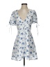 Forever 21 100% Polyester Blue Casual Dress Size S - photo 1