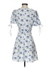 Forever 21 100% Polyester Blue Casual Dress Size S - photo 2