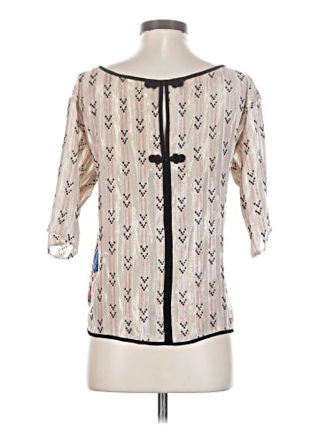 Moulinette Soeurs 3/4 Sleeve Blouse (view 2)