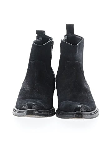 Balenciaga Suede Santiag Ankle Boots (view 2)