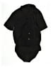 Unbranded Solid Black Short Sleeve Blouse Size M - photo 1