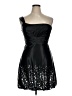 Masquerade 100% Polyester Stars Black Cocktail Dress Size XL - photo 1