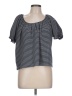 TeXTURE & THREAD Madewell Black Short Sleeve Top Size L - photo 1