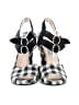 Prada Checkered-gingham Black White Sandals Size EU 37 - photo 2