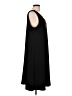 Chico's Solid Black Casual Dress Size Lg (2) - photo 4
